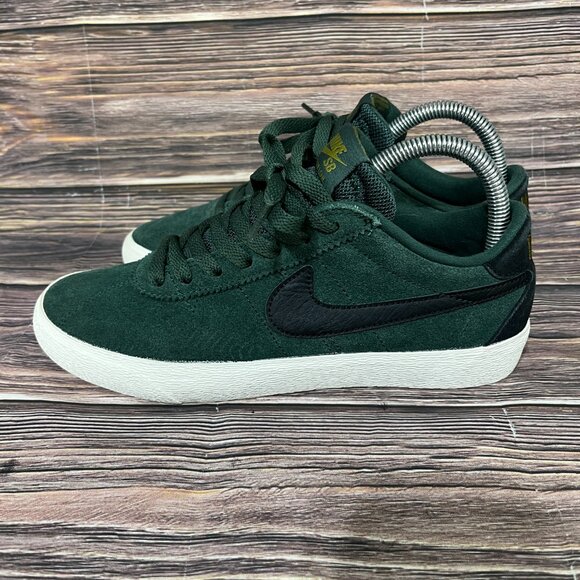 Nike SB Bruin Trainers Women's Athletic Skateboarding Shoes Green - Picture 3 of 8